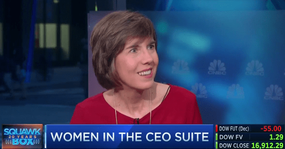 Fortune's Assistant Managing Editor Pattie Sellers, on CNBC's Squawk Box