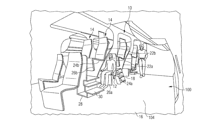 Airbus files a patent for ‘flying bunk beds’