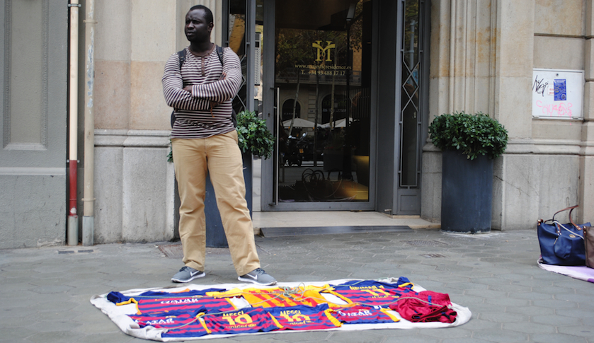 Mantero Pape Diop doing business in Barcelona