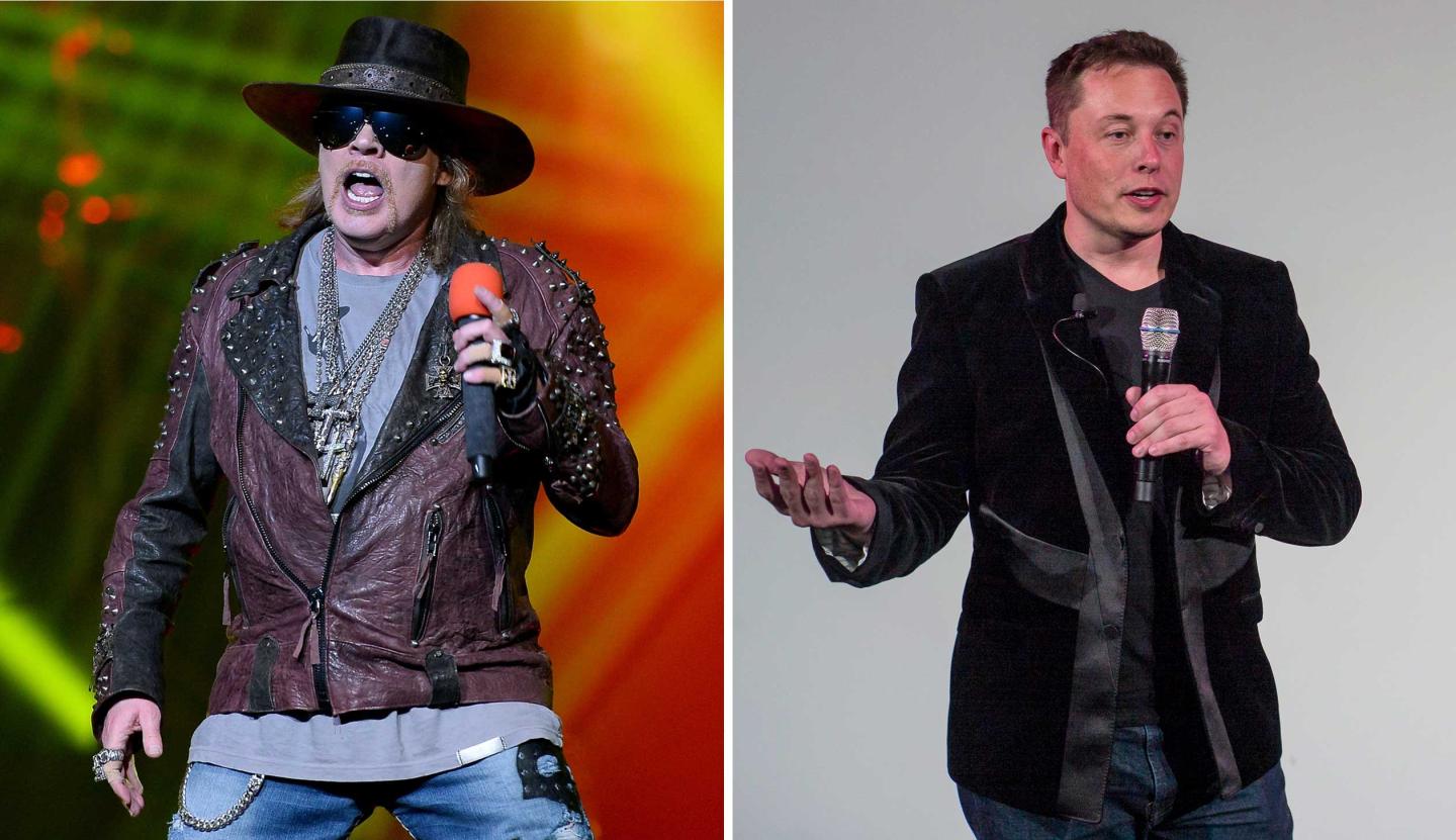Tesla customer compares Elon Musk to Axl Rose