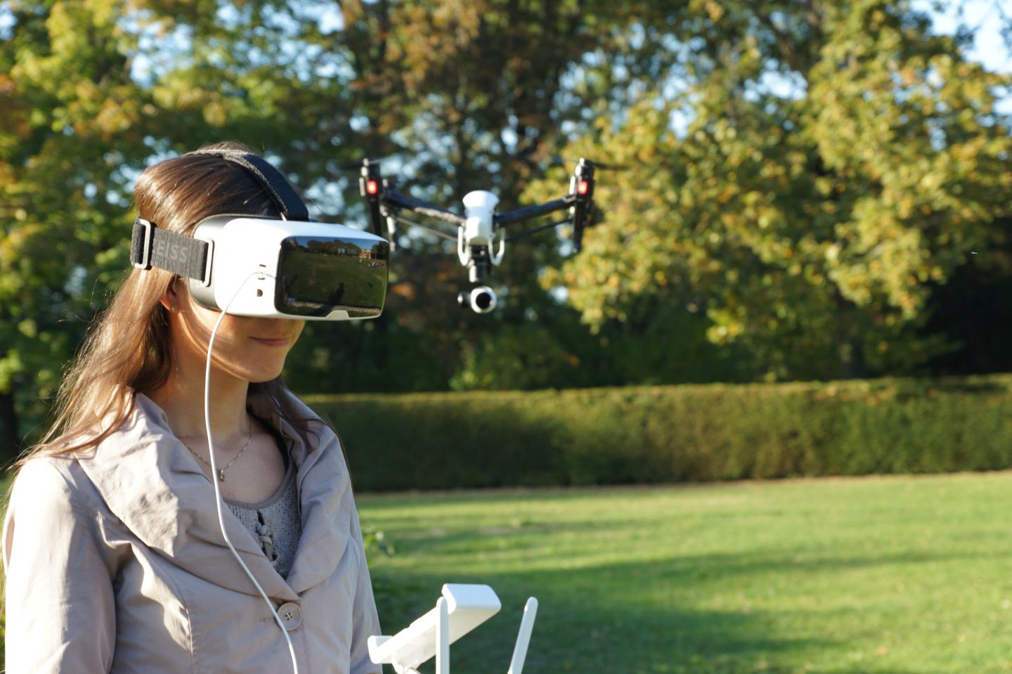 Now you can pilot a real-world drone from inside virtual reality