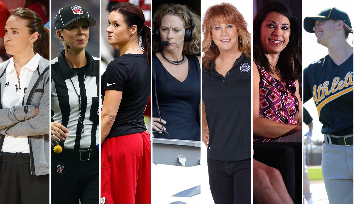 These 7 women have all scored big jobs in men’s pro sports leagues
