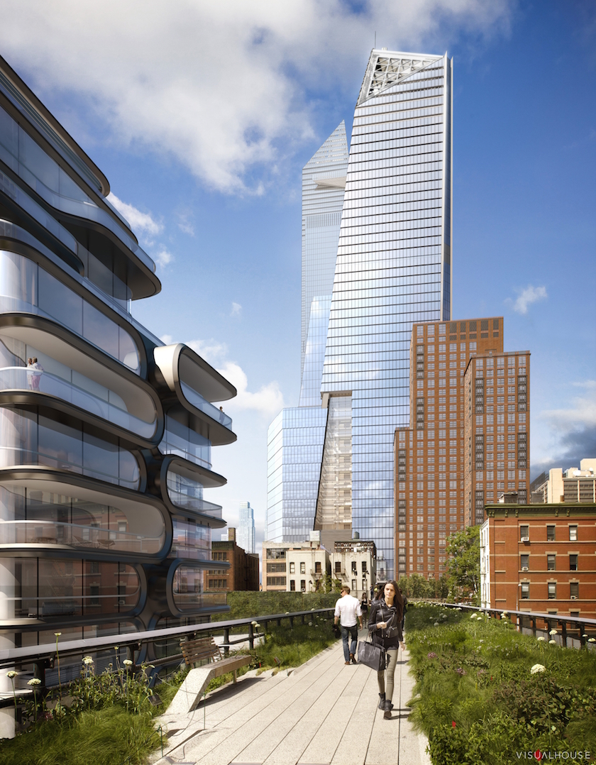 A rendering of 10 Hudson Yards, BCG's future New York home