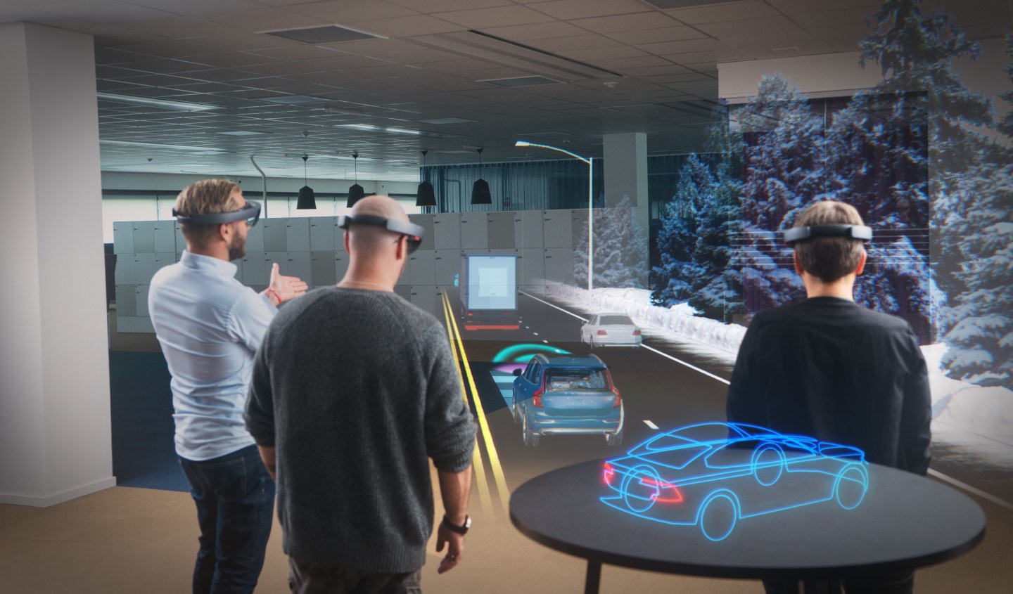 Volvo Cars Microsoft HoloLens