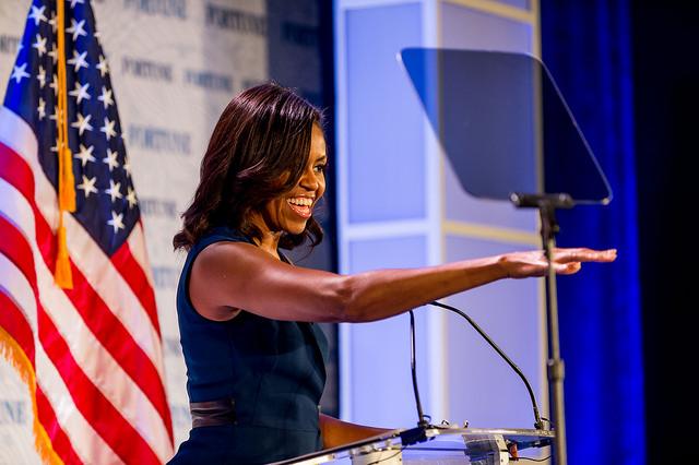 Michelle Obama Celebrates Veterans Day With the First Female Grads of Ranger School