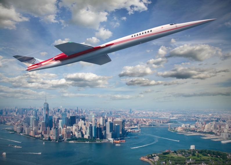 The World’s First Supersonic Private Jet Just Landed its First Order