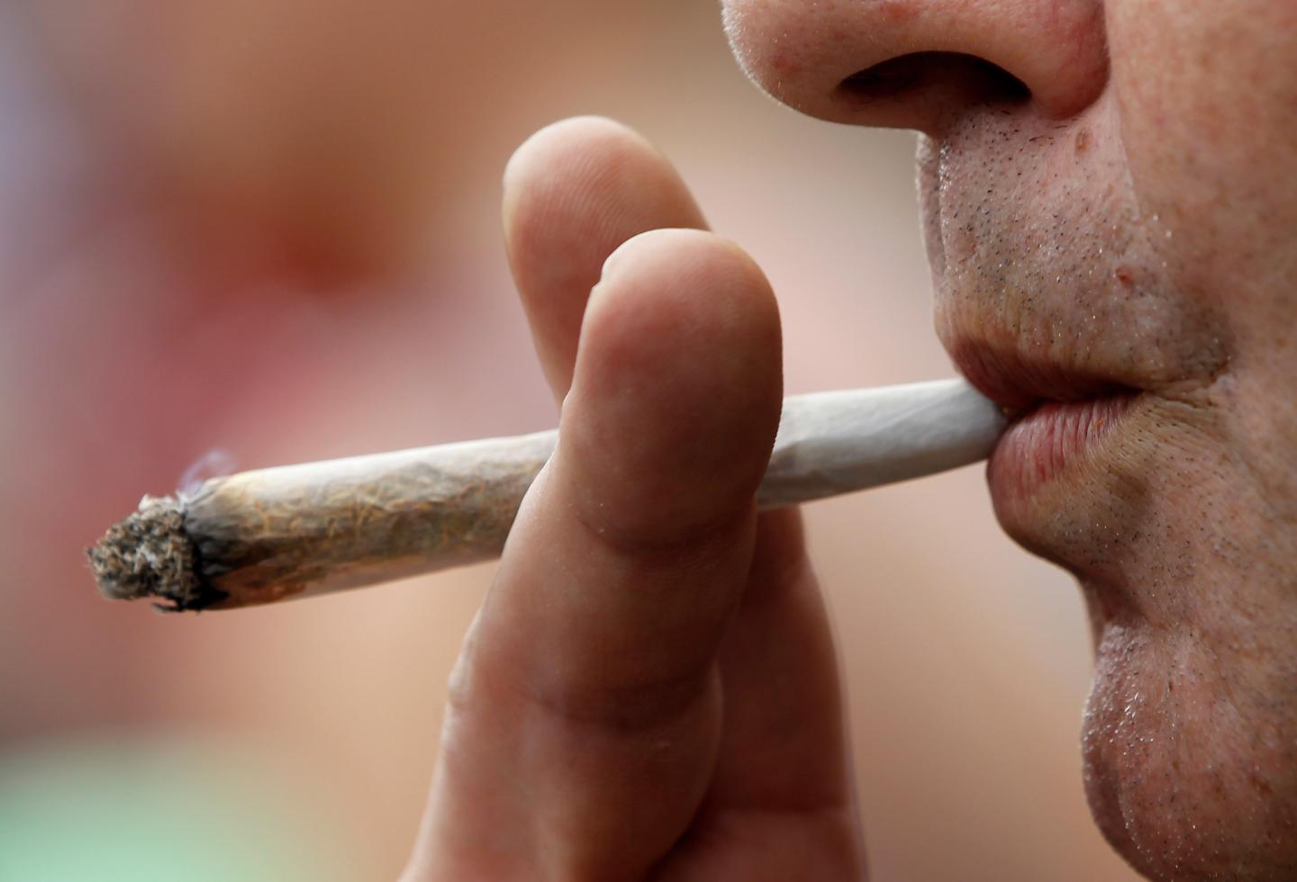 Marijuana Supporters March In Hemp Parade