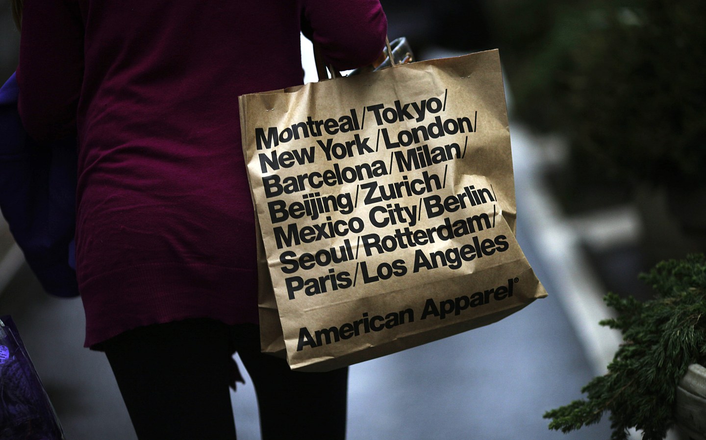 General Views Of Holiday Shopping