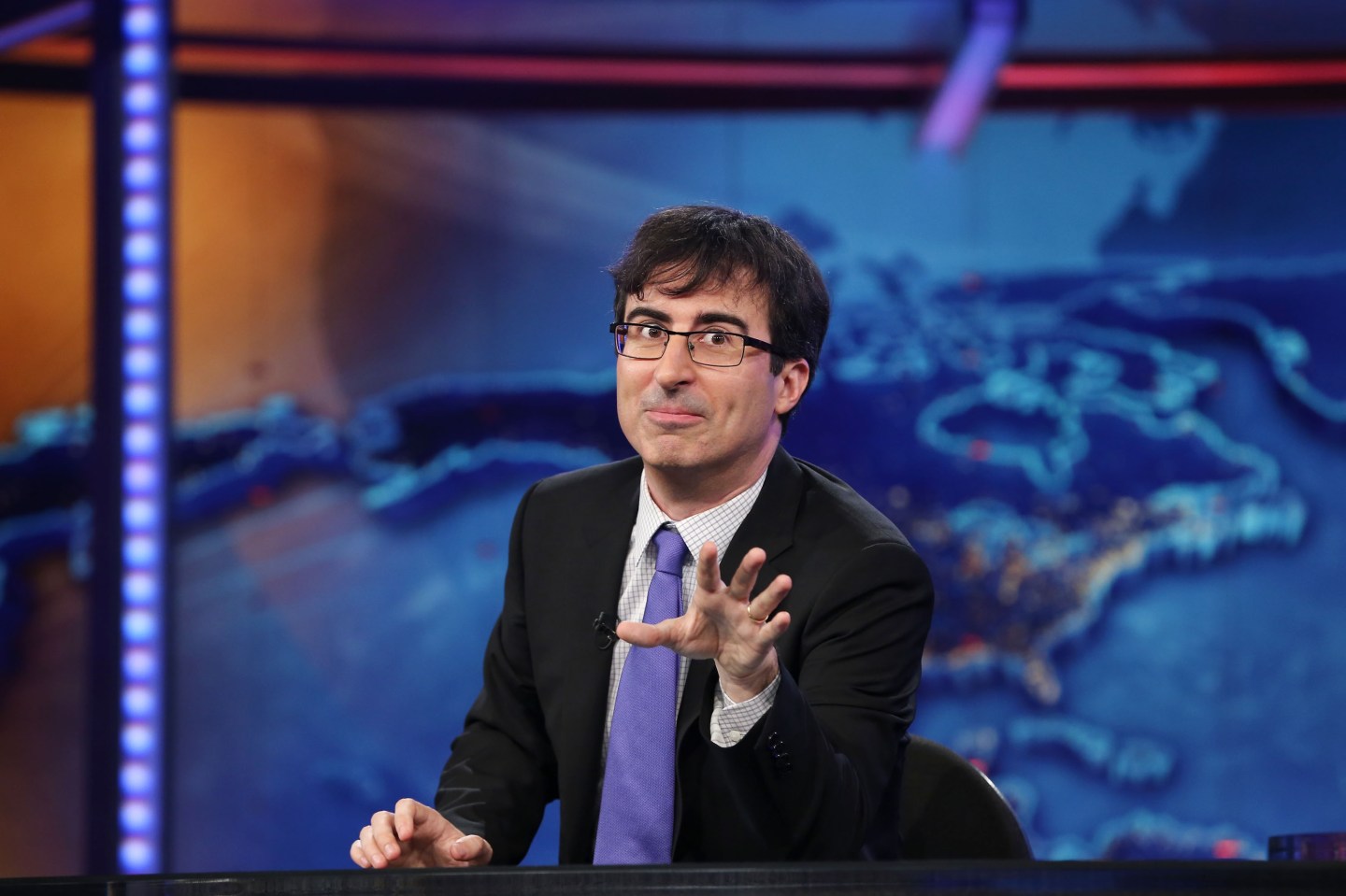 John Oliver Takes Over As Summer Guest Host Of "The Daily Show With Jon Stewart"
