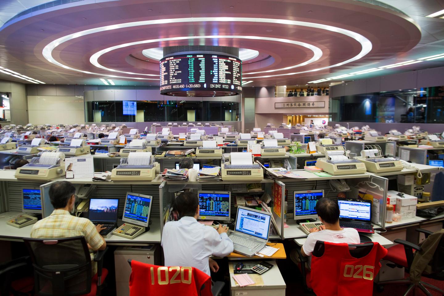 Inside the Hong Kong Stock Exchange