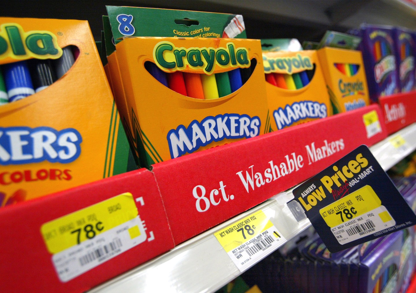 Consumers Start Buying Back-To-School Supplies At Wal-Mart
