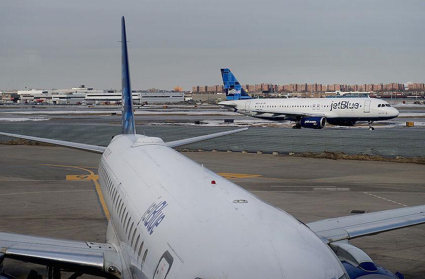 Operations At JetBlue Airways Corp.'s Terminal 5 Ahead of Earnings Figures