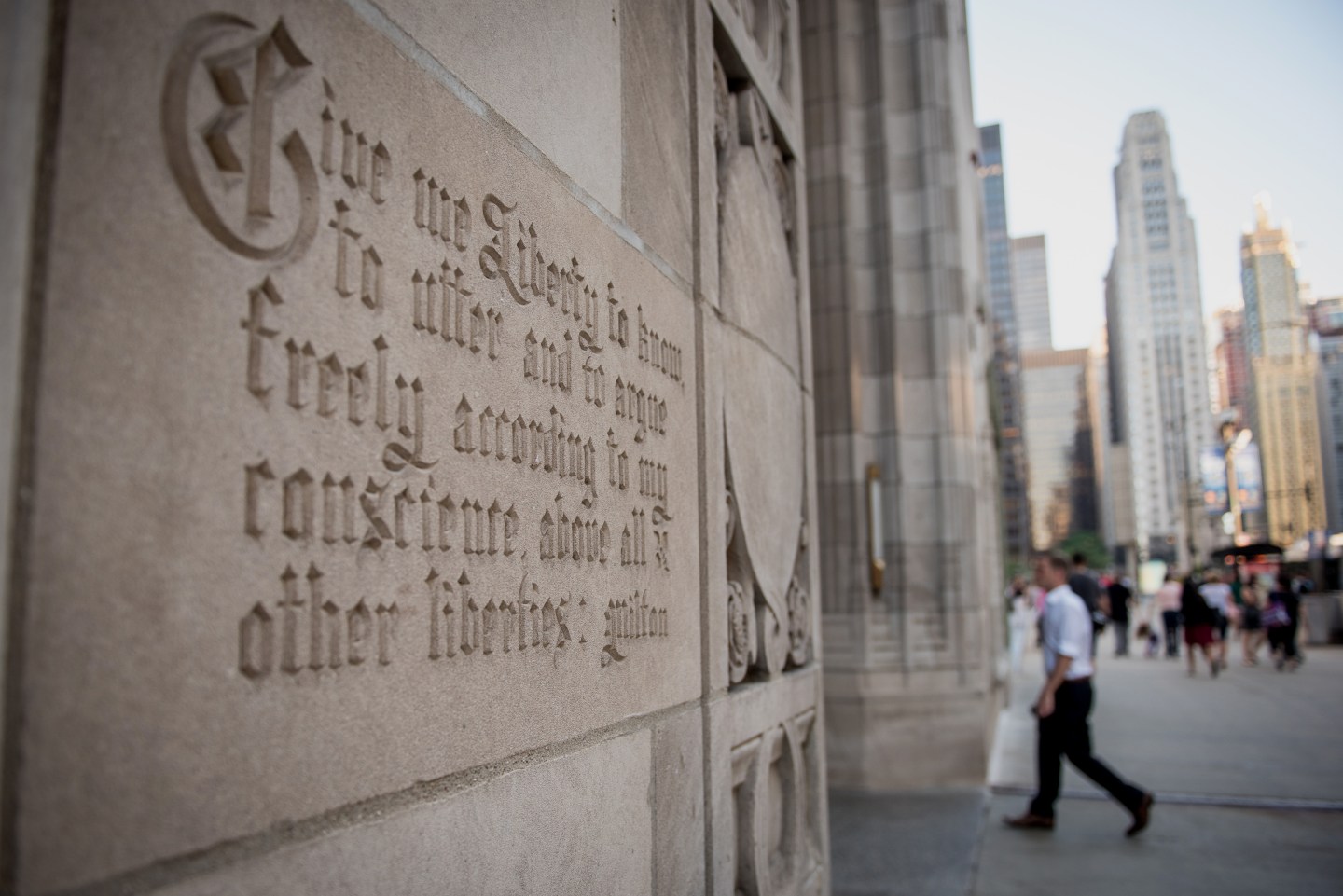 The Chicago Tribune Building Ahead Of Tribune Media Co. Earnings Figures