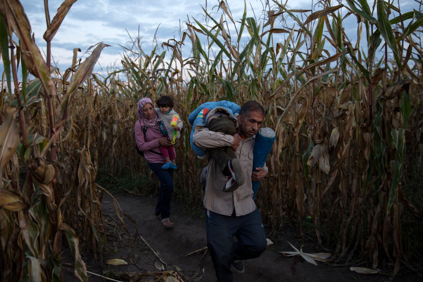 Refugees Are Smuggled Past Authorities In Hungary