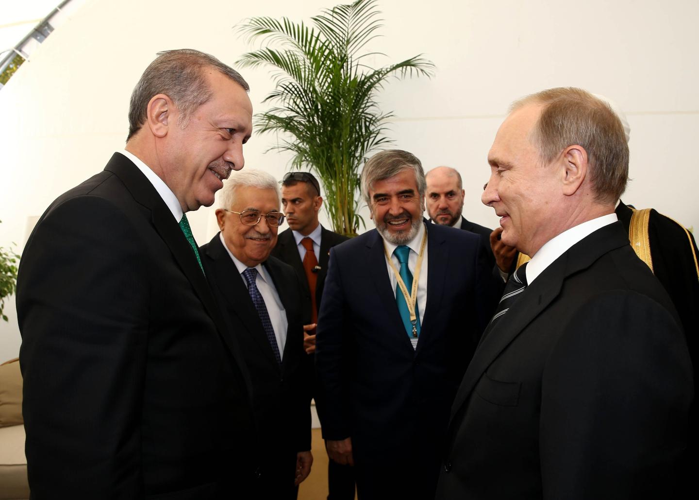 Turkey's President Recep Tayyip Erdogan in Moscow