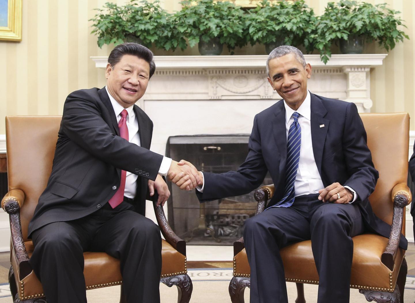 U.S.-WASHINGTON D.C.-CHINA-XI JINPING-BARACK OBAMA-PRESS
