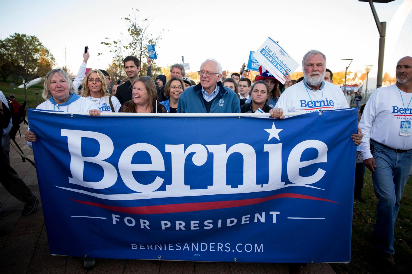 Presidential Candidates Speak At Iowa Democratic Party Jefferson-Jackson Dinner