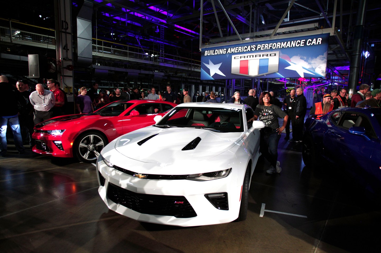 2016 Camaro Rolls Off Production Line At Lansing GM Assembly Plant