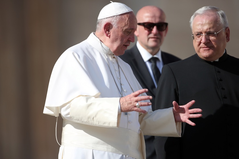Pope Francis Holds His Weekly Audience