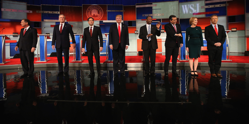 GOP Presidential Candidates Debate In Milwaukee