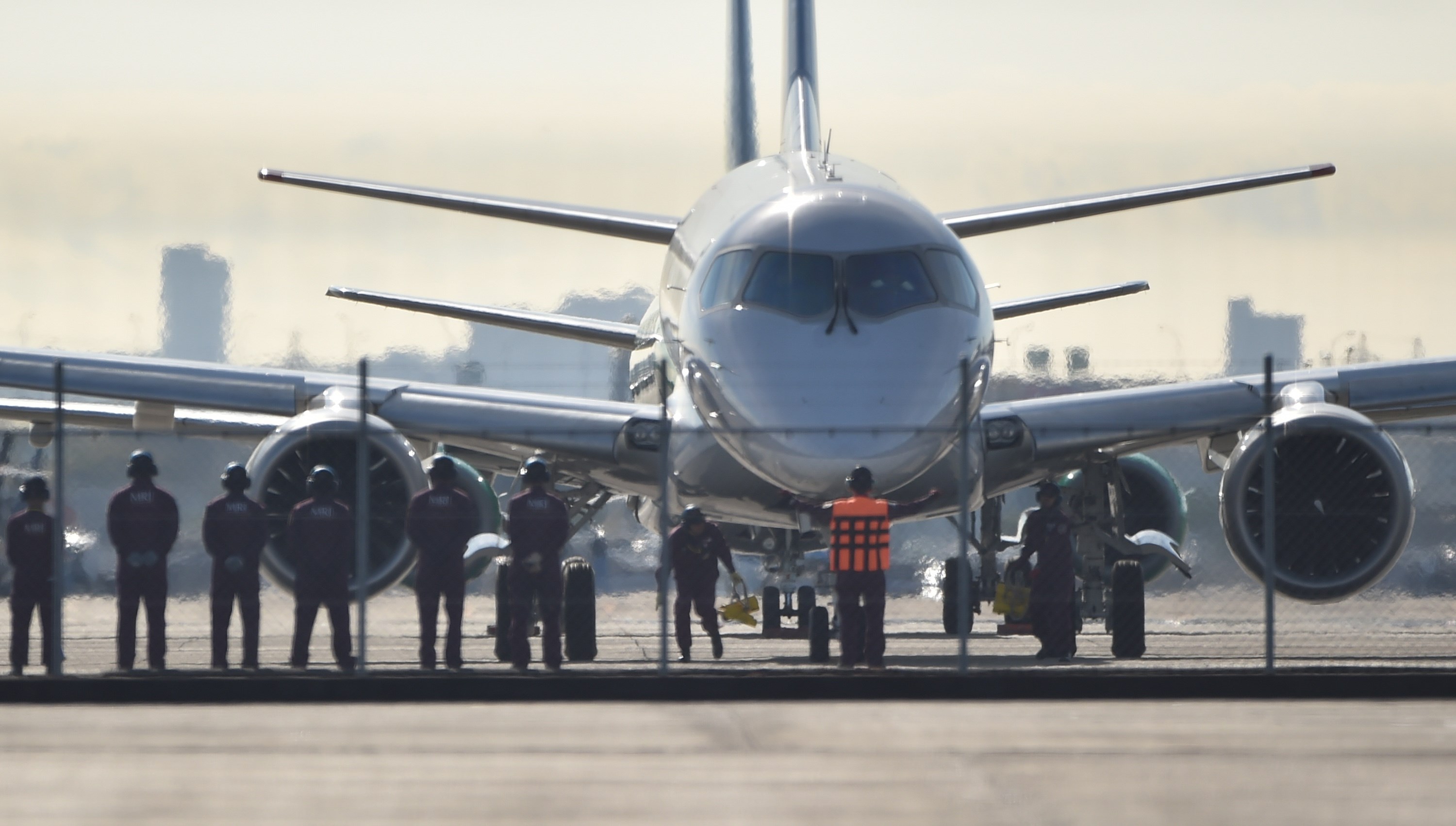 JAPAN-AVIATION-COMPANY-MITSUBISHI