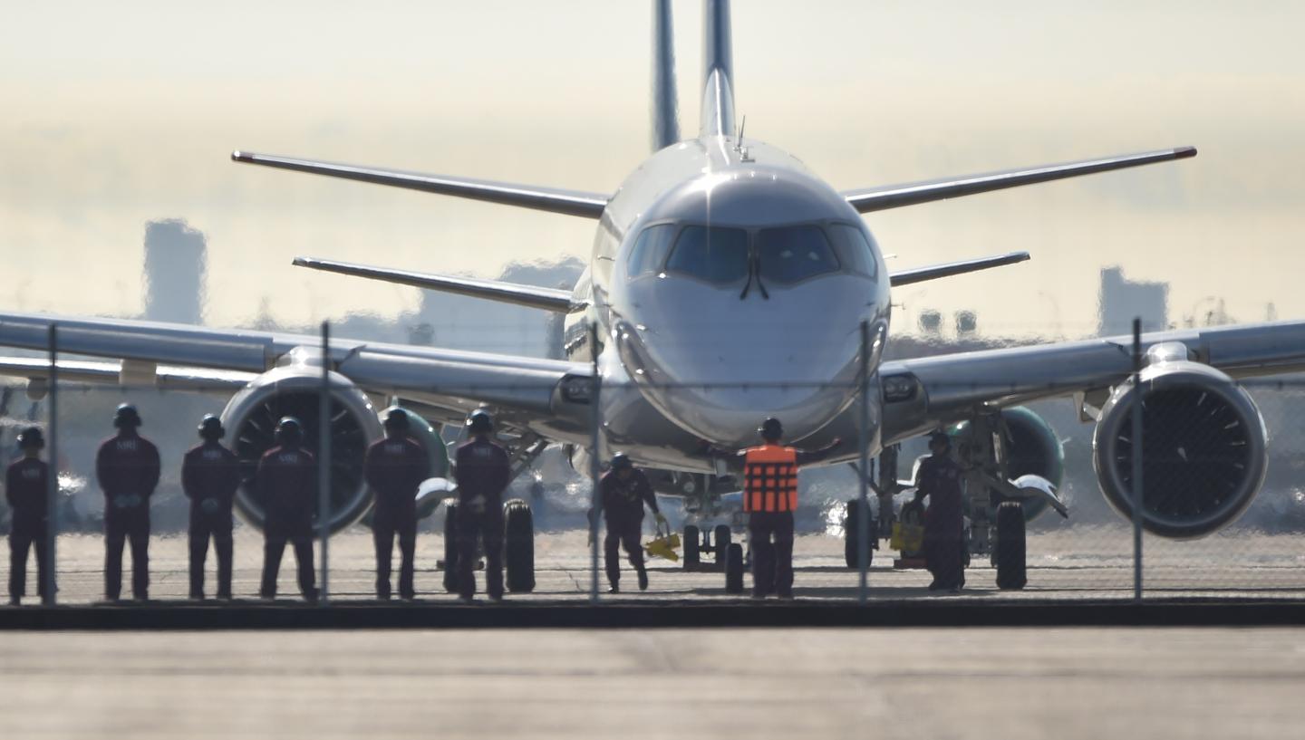 JAPAN-AVIATION-COMPANY-MITSUBISHI