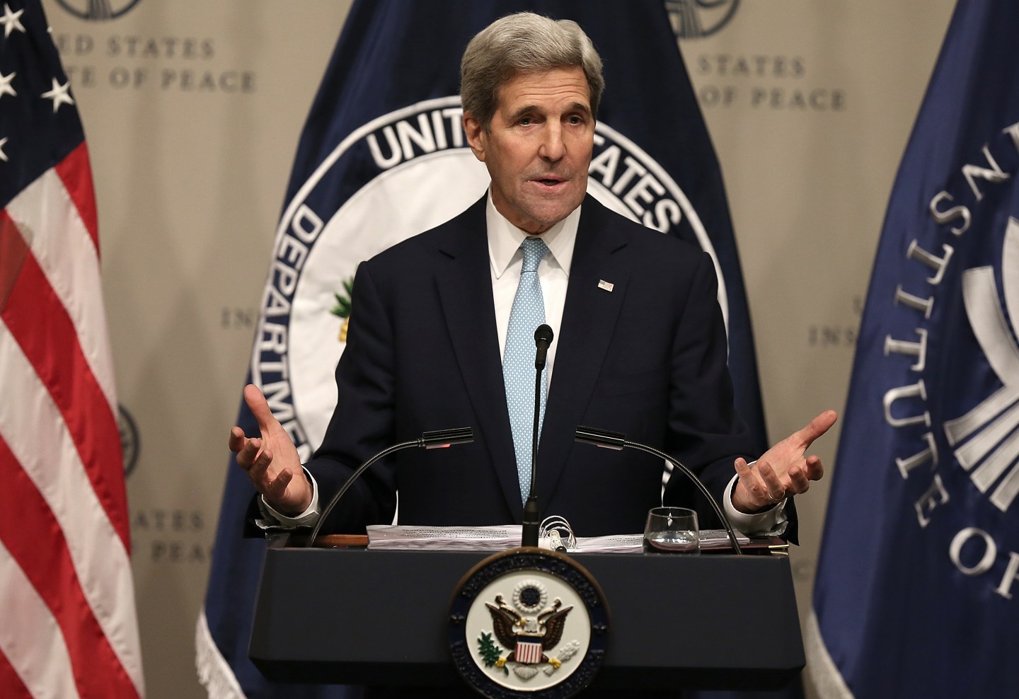 Secretary Of State Kerry Speaks On U.S. Strategy In Syria