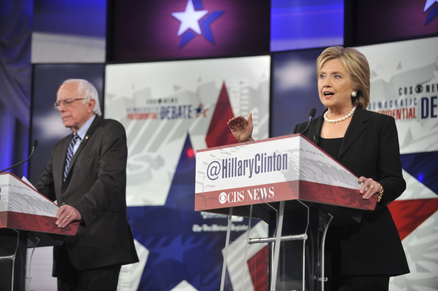 CBS News Democratic Presidential Debate