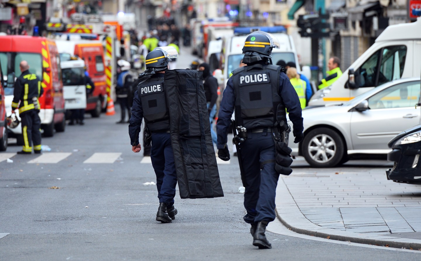 Police Operation in Saint Denis