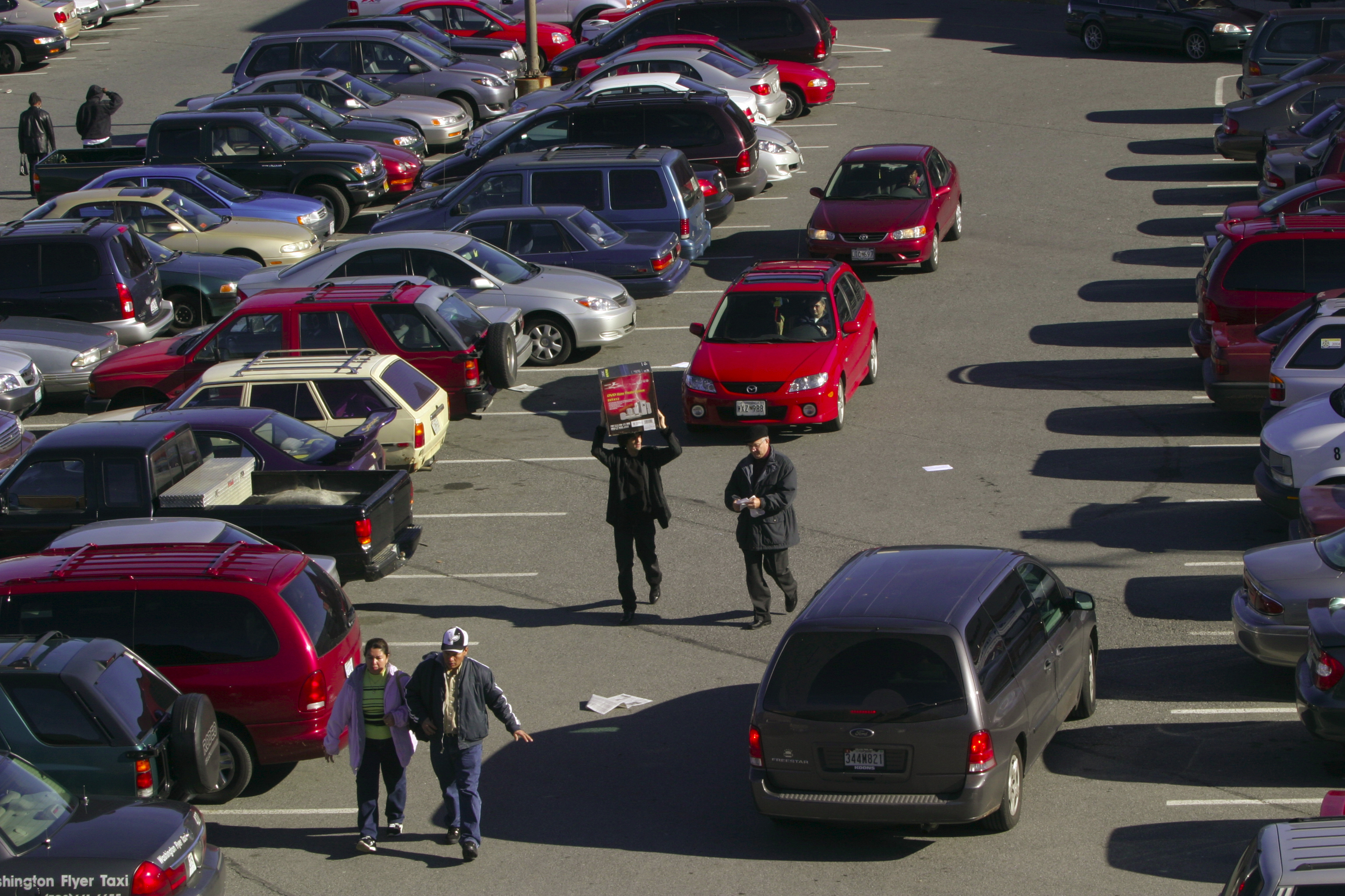 Black Friday shoppers at Wheaton Plaza a