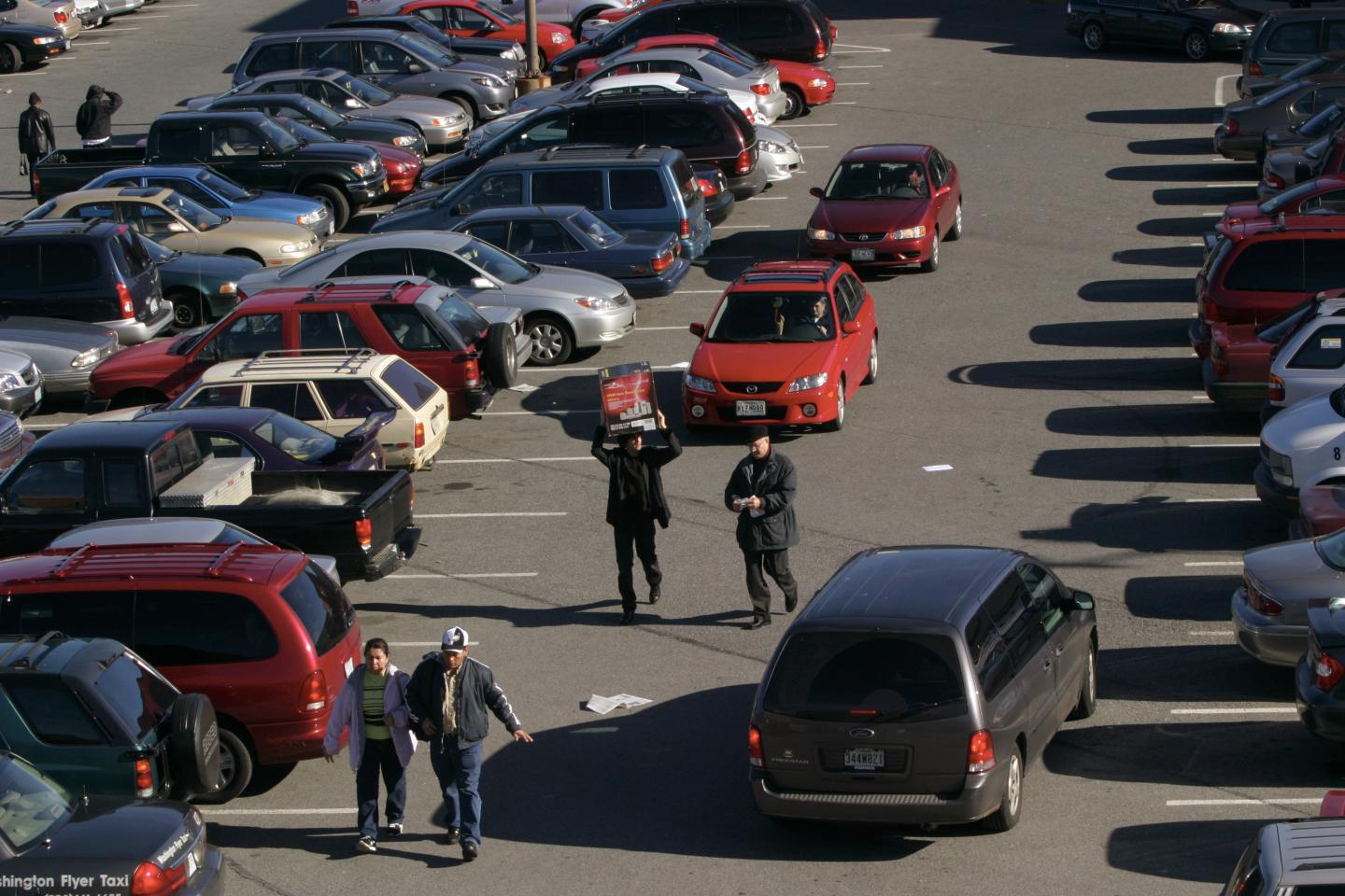 Black Friday shoppers at Wheaton Plaza a