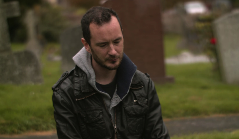 The ad promotes a new website, Just Pray.