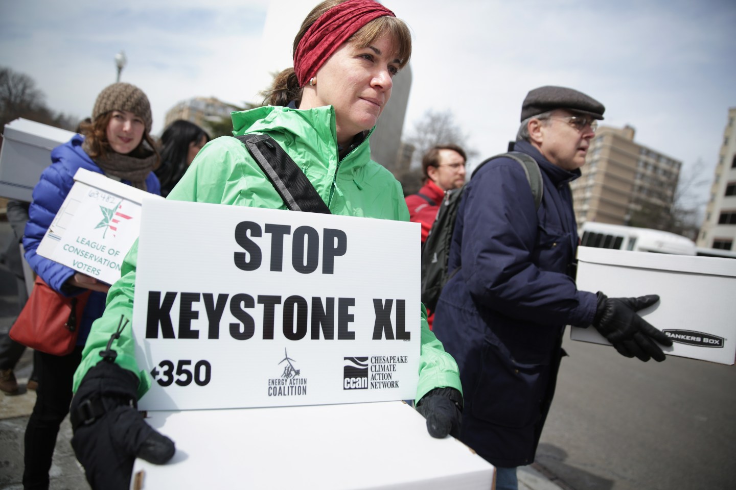 Activists Rally In Washington Against Keystone XL Pipeline