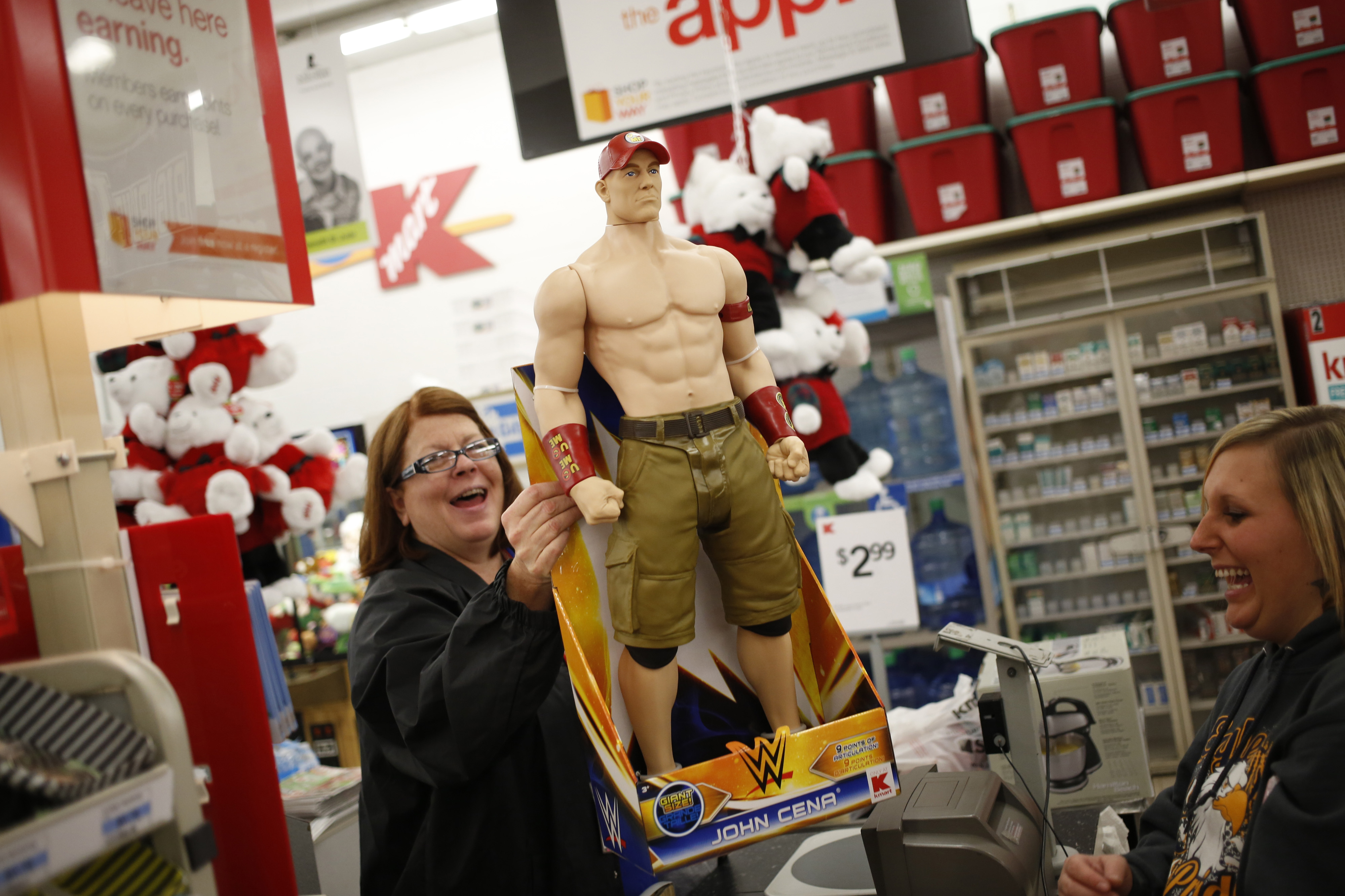 Shoppers Inside A Kmart Store Ahead Of Black Friday Sales