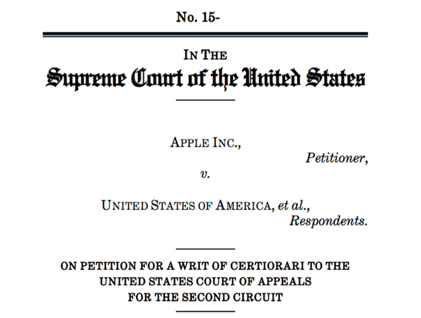 Apple Thinks It Can Win This Case at the Supreme Court