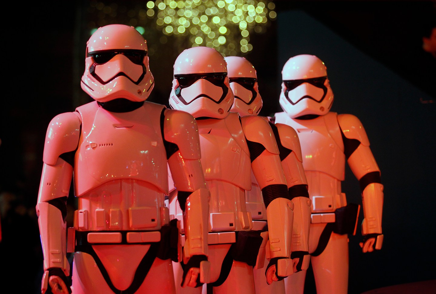 "Star Wars X Galeries Lafayette" : Galeries Lafayette Christmas Decorations Inauguration In Paris