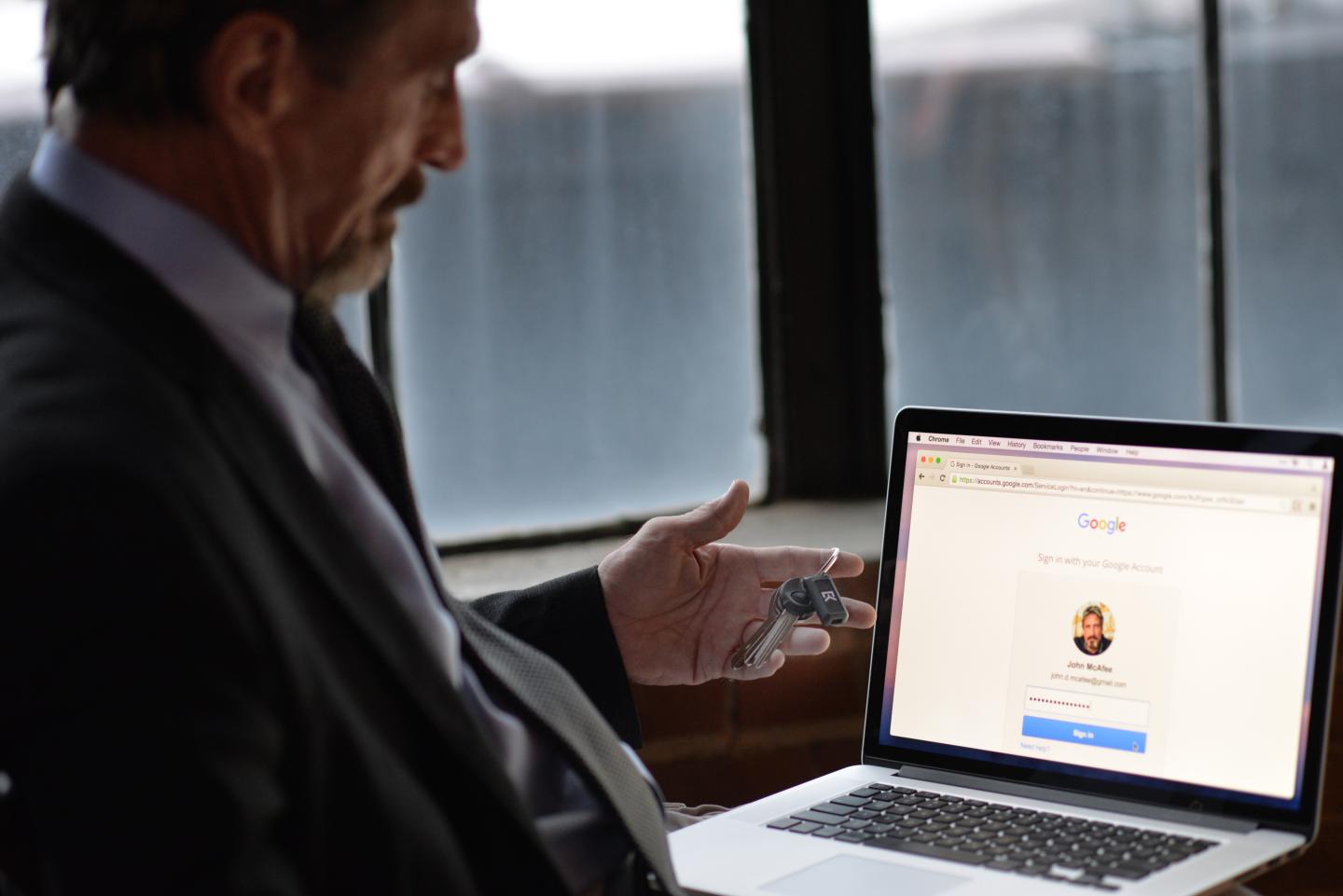 John McAfee Wants to Make Passwords Obsolete