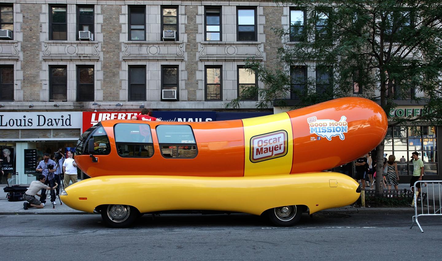 Oscar Mayer Wienermoblie 75th Birthday Celebration