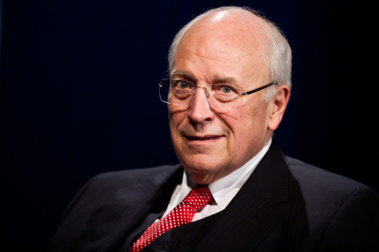 Dick Cheney Visits "David Webb's American Forum" At SiriusXM