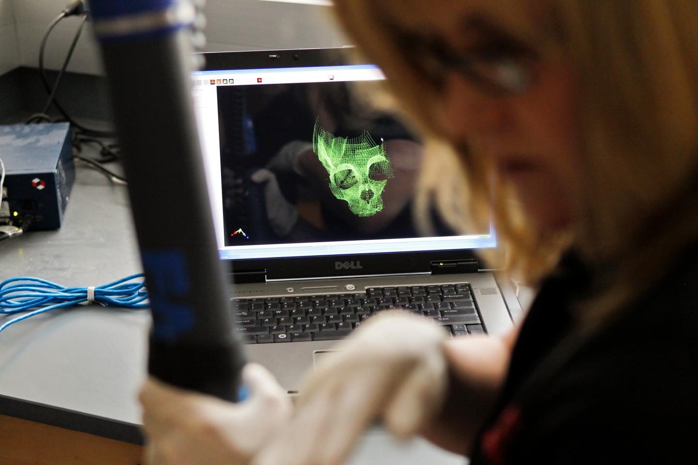 Labratory forensic facial imaging program.