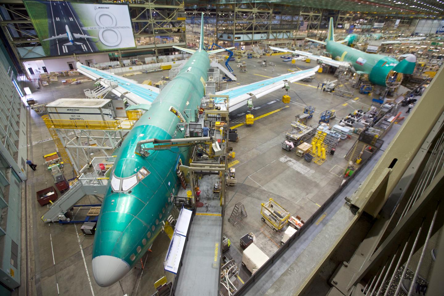 Boeing Displays Commercial Aircraft For Media Ahead Of Farnborough Air Show