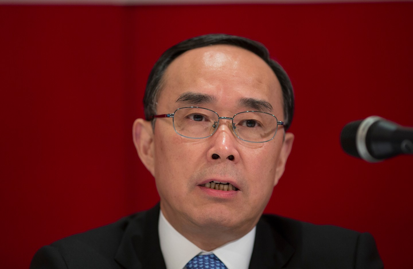 China Unicom Chairman Chang Xiaobing Attends Earnings News Conference