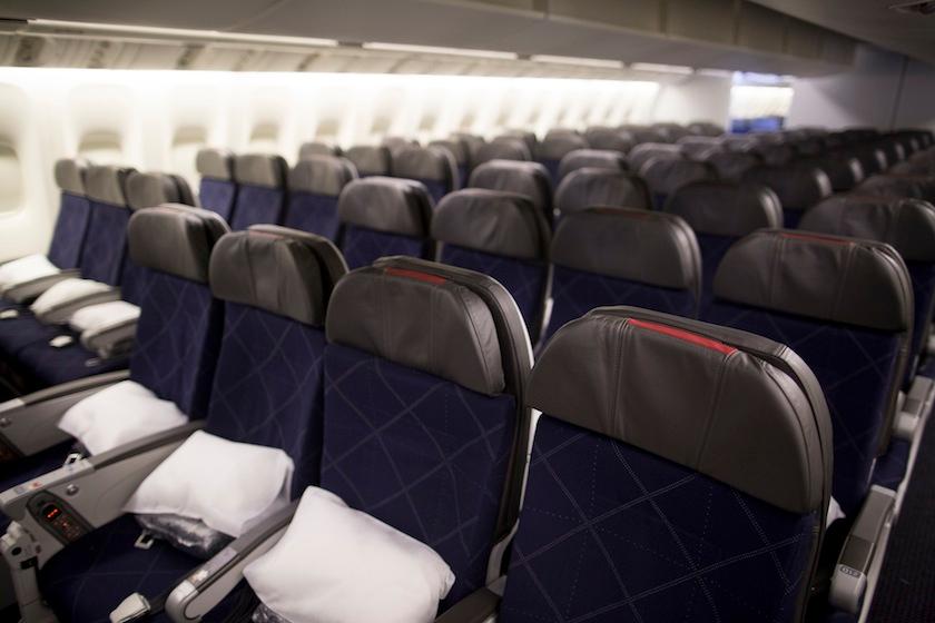 Tour Of An American Airlines Boeing 777-300ER Aircraft As Hong Kong-Dallas Route Is Inaugurated
