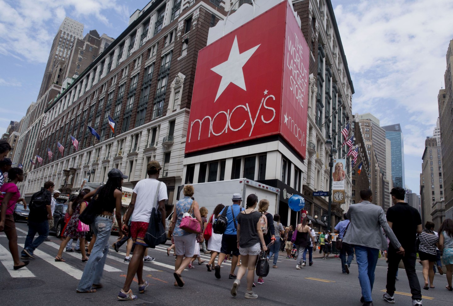 Inside Macy's Flagship Store Ahead of Earnings Figures