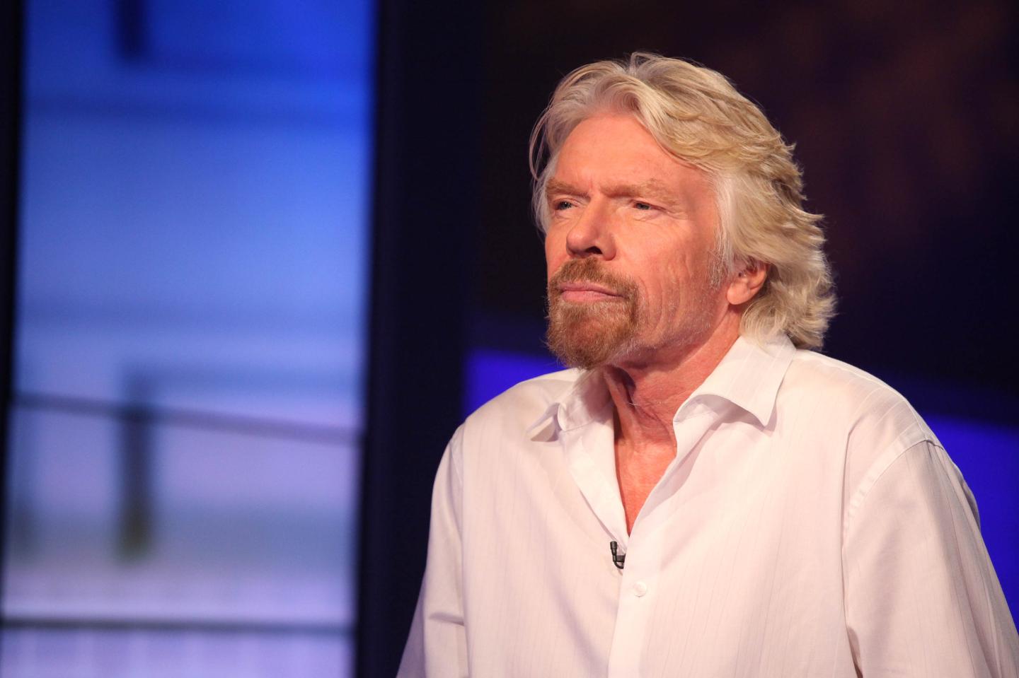Richard Branson &amp; Rudy Giuliani Visit "Cavuto" On FOX Business Network