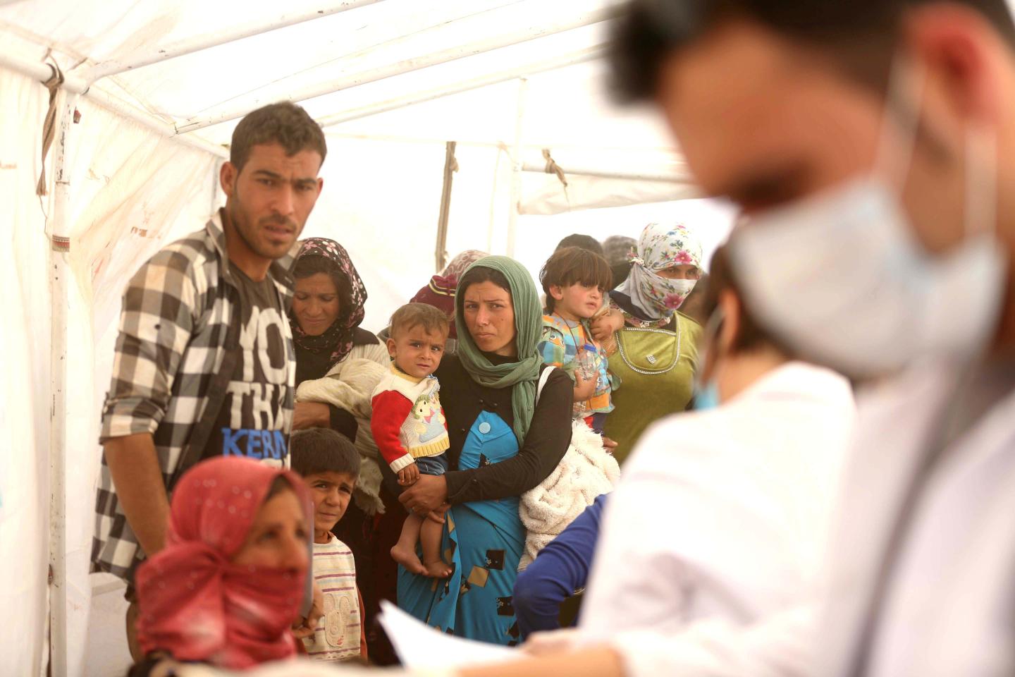 Syrian Kurds take shelter in Turkey's Sanliurfa