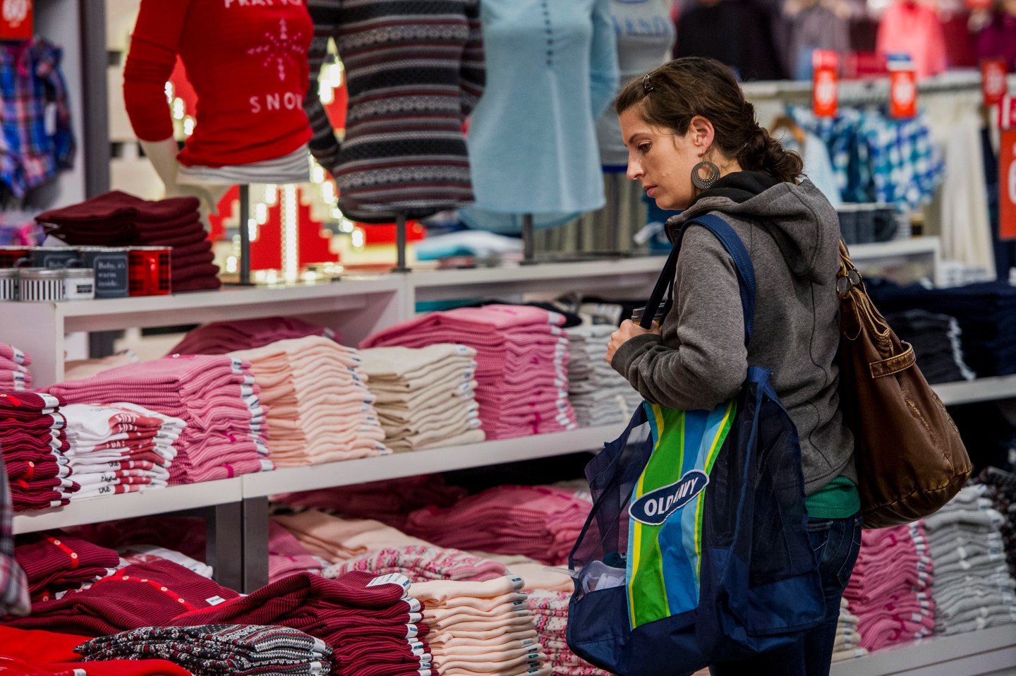 Operations Inside An Old Navy Inc. Store As Retail Sales Rise