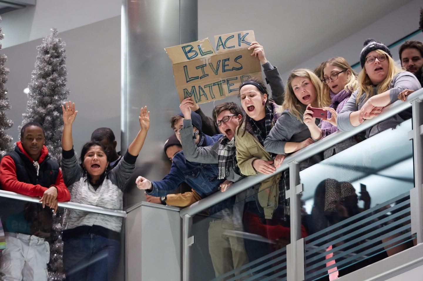 Black Lives Matter Protest Disrupts Holiday Shoppers At Mall Of America