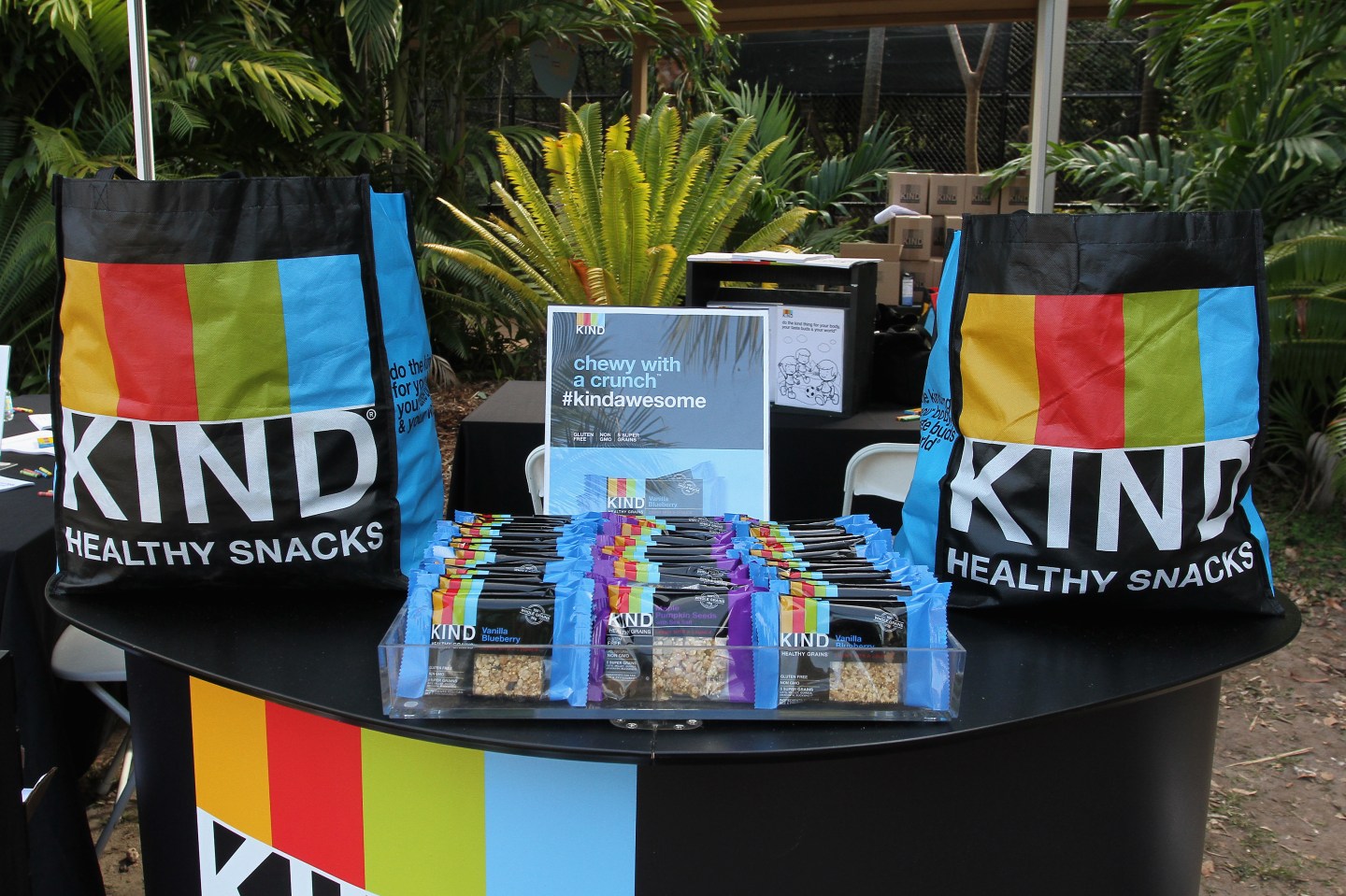 on display at Fun and Fit as a Family sponsored by Carnival featuring Goya Kidz Kitchen during 2015 Food Network & Cooking Channel South Beach Wine & Food Festival presented by FOOD & WINE at Jungle Island on February 22, 2015 in Miami, Florida.