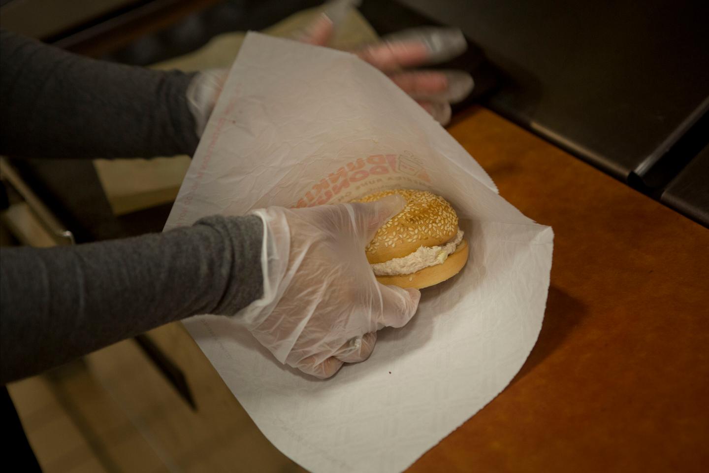 Operations Inside A Dunkin Donuts Inc. Restaurant Location